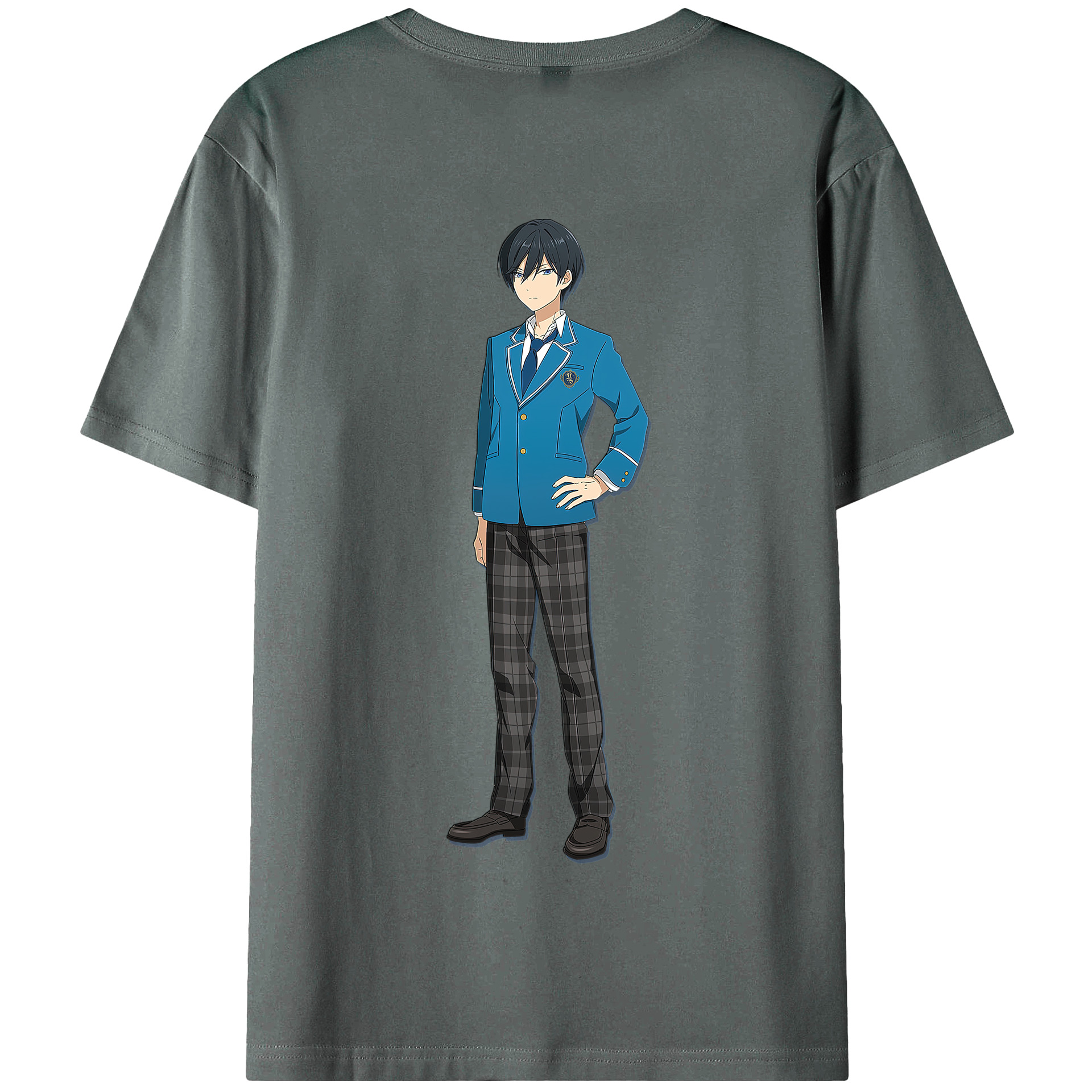 （画像用） あんさんぶるスターズ! Ensemble Stars 綿100％半袖Tシャツ（背面プリント）